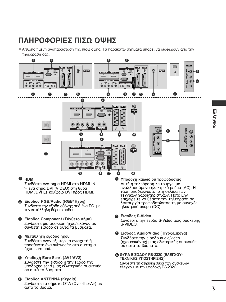Ƒ√º√ƒπ∂™ ¶π™ш √ж, Пплуио, Av in 3 l/ mono r audio video | Audio video | LG 50PC51 User Manual | Page 151 / 448