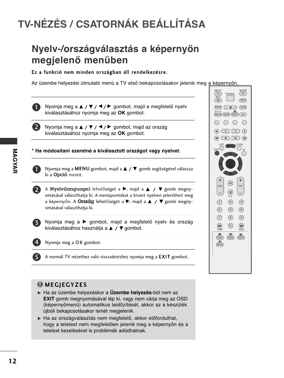 Tv-nézés / csatornák beállítása, Magy ar | LG 50PC51 User Manual | Page 180 / 448