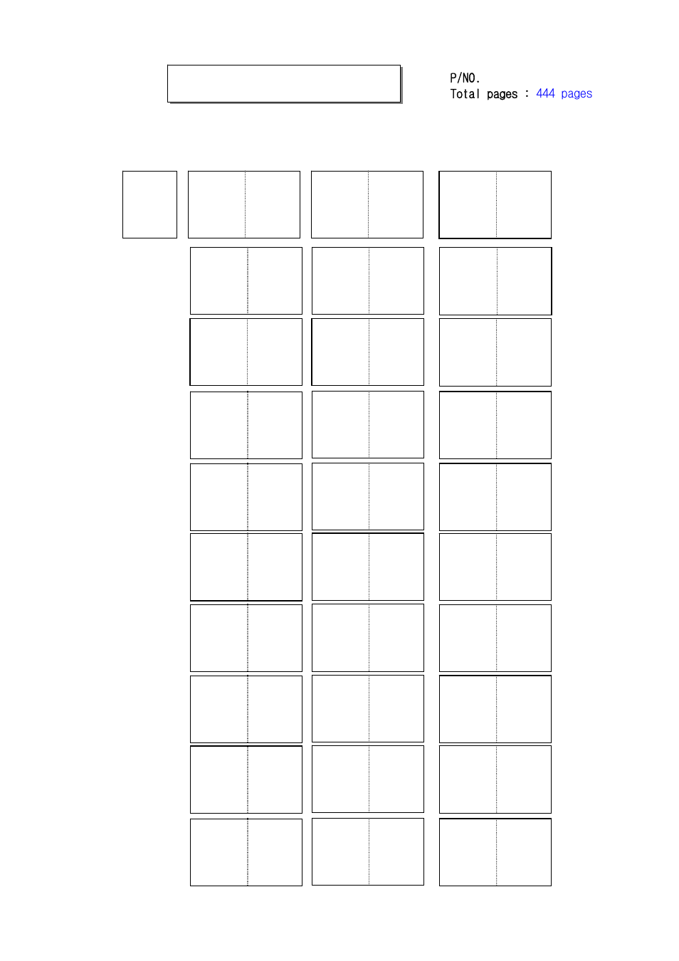 Pagination sheet | LG 50PC51 User Manual | Page 2 / 448