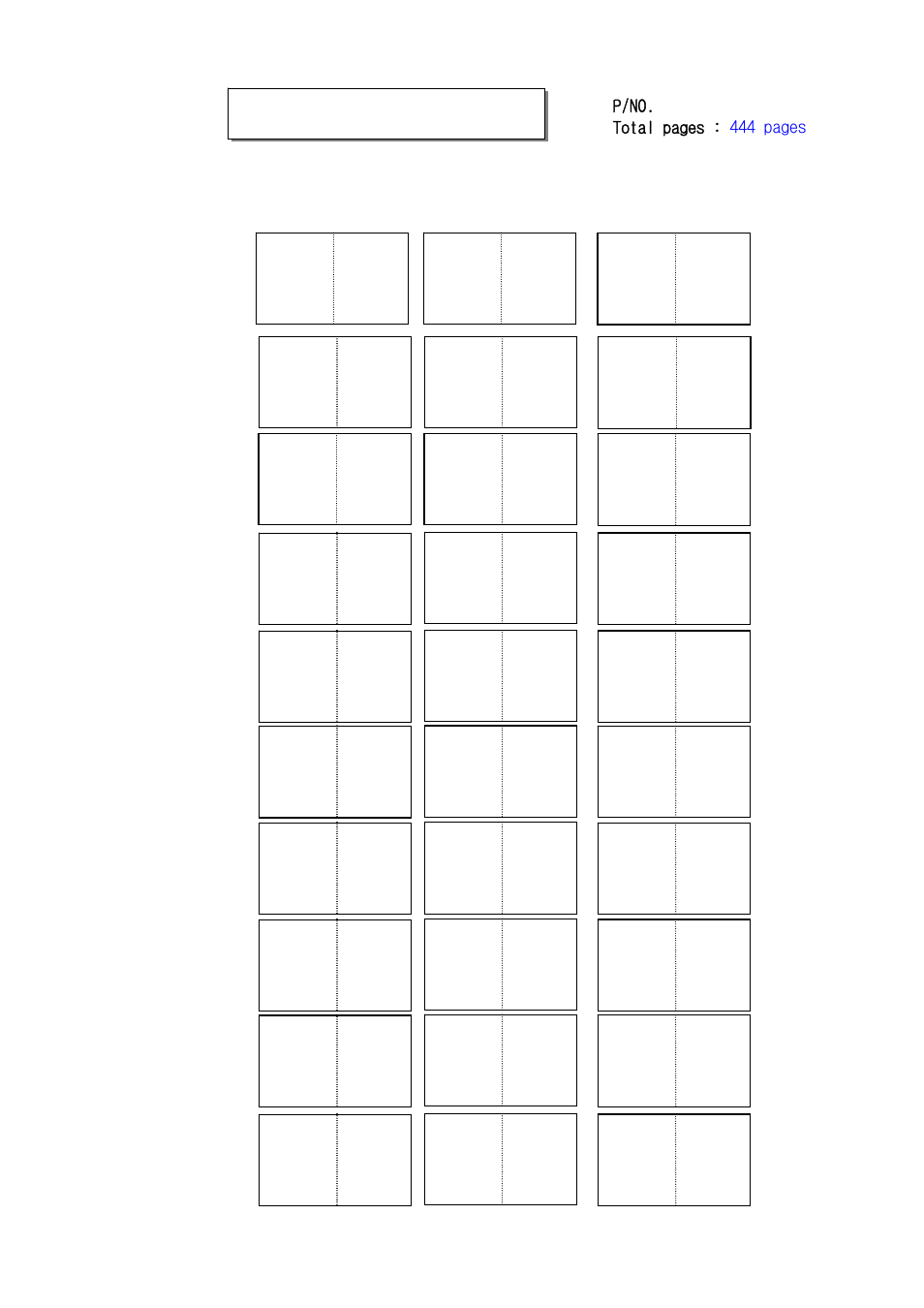 Pagination sheet | LG 50PC51 User Manual | Page 3 / 448