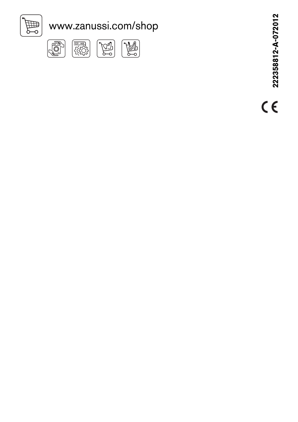 Zanussi ZBB29450SA User Manual | Page 56 / 56