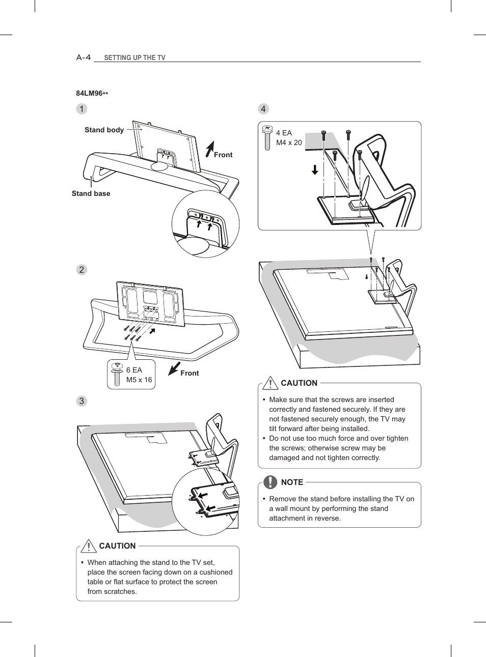 LG 42LM860V User Manual | Page 4 / 276