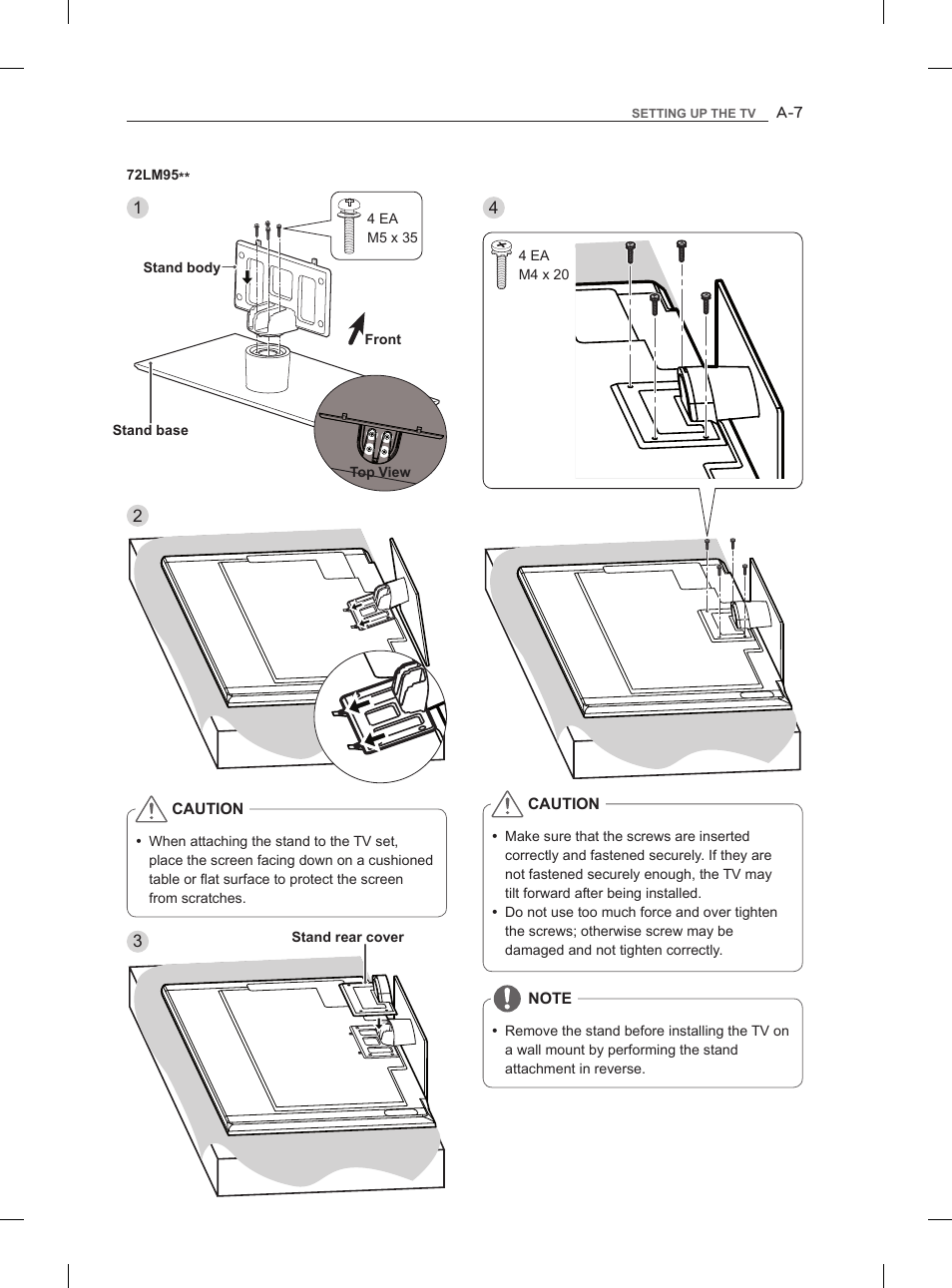 LG 42LM860V User Manual | Page 7 / 276