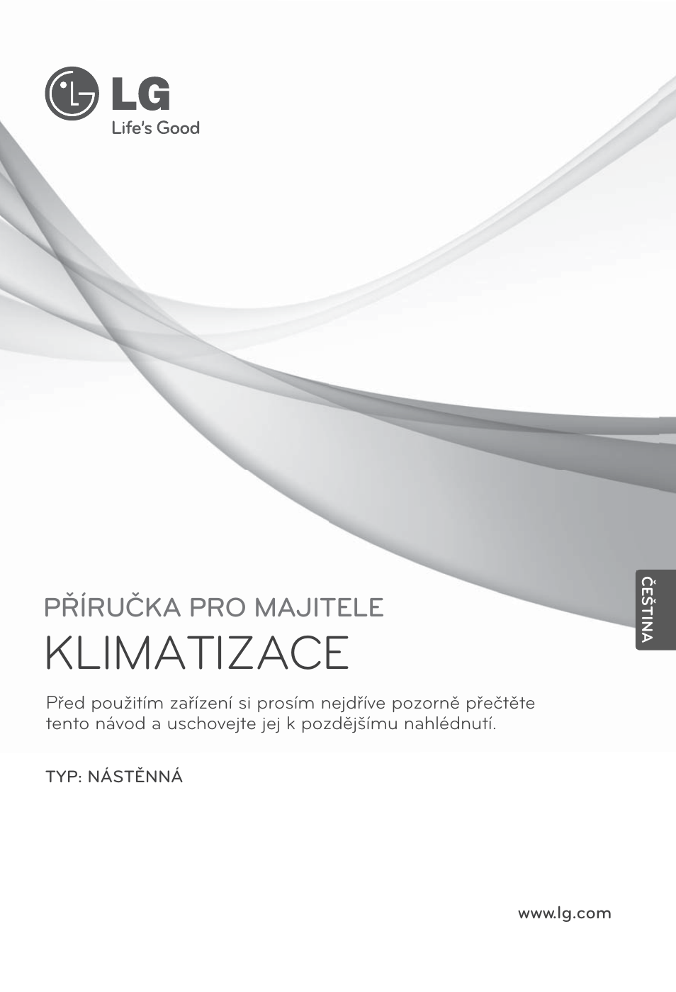 Čeština, Klimatizace, Příručka pro majitele | LG ARNU24GSCL2 User Manual | Page 73 / 229
