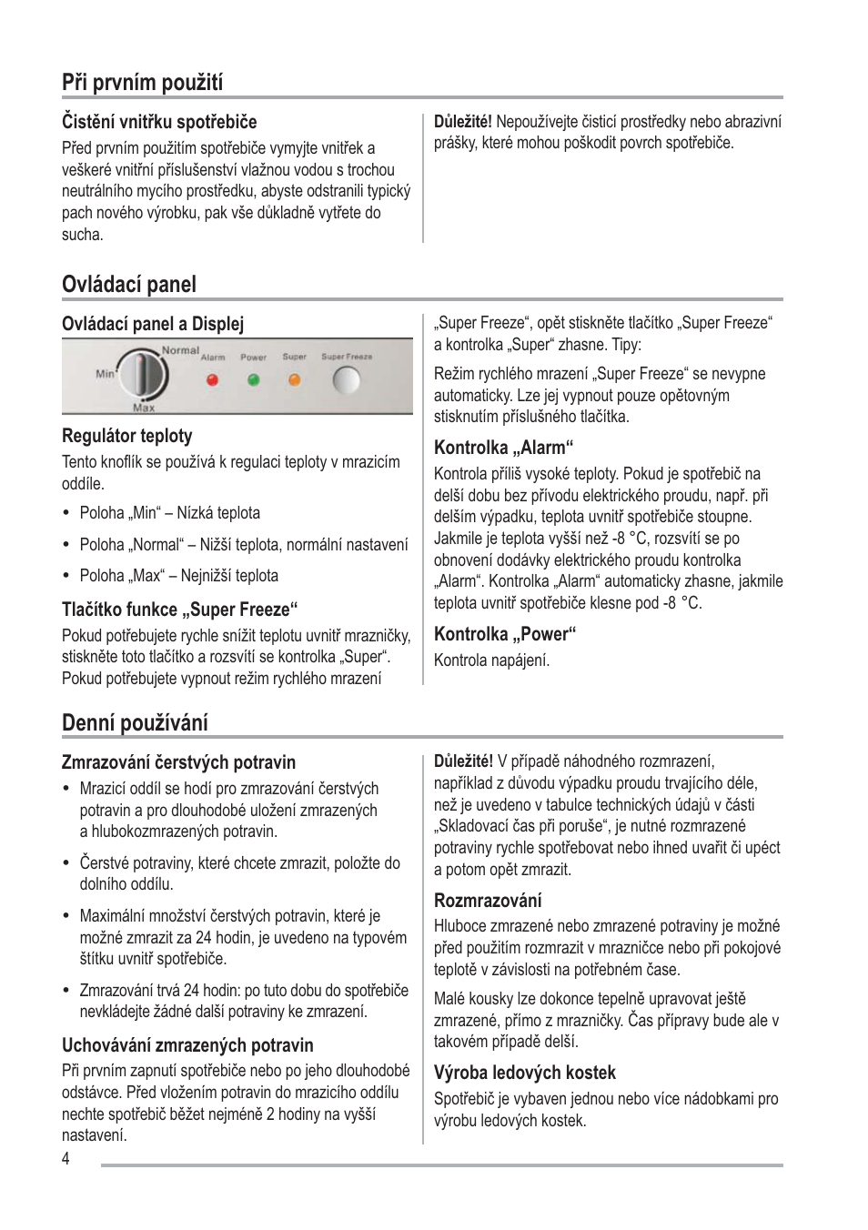 3ĝlsuyqtpsrxålwt, 2yoigdftsdqho, Hqqtsrxåtyiqt | Zanussi ZFU219WO User Manual | Page 4 / 104