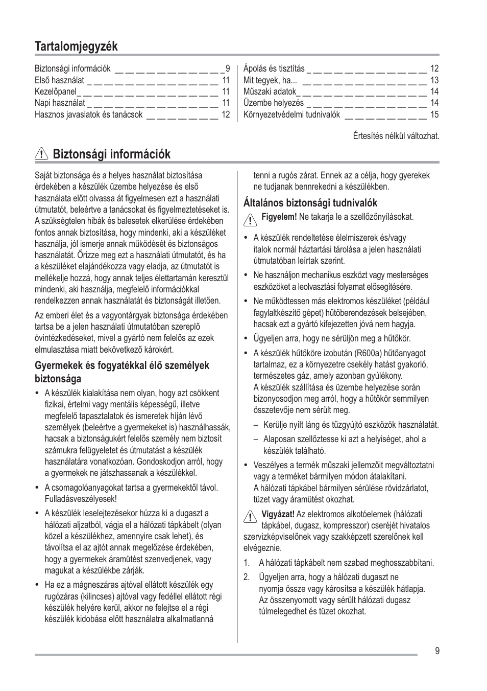 7duwdorpmhj\]pn %l]wrqvijllqirupiflyn | Zanussi ZFU219WO User Manual | Page 9 / 104