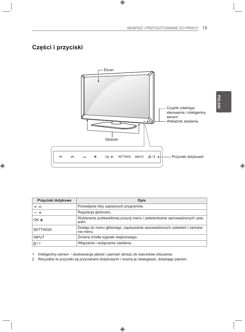 Części i przyciski | LG LS35 User Manual | Page 59 / 365