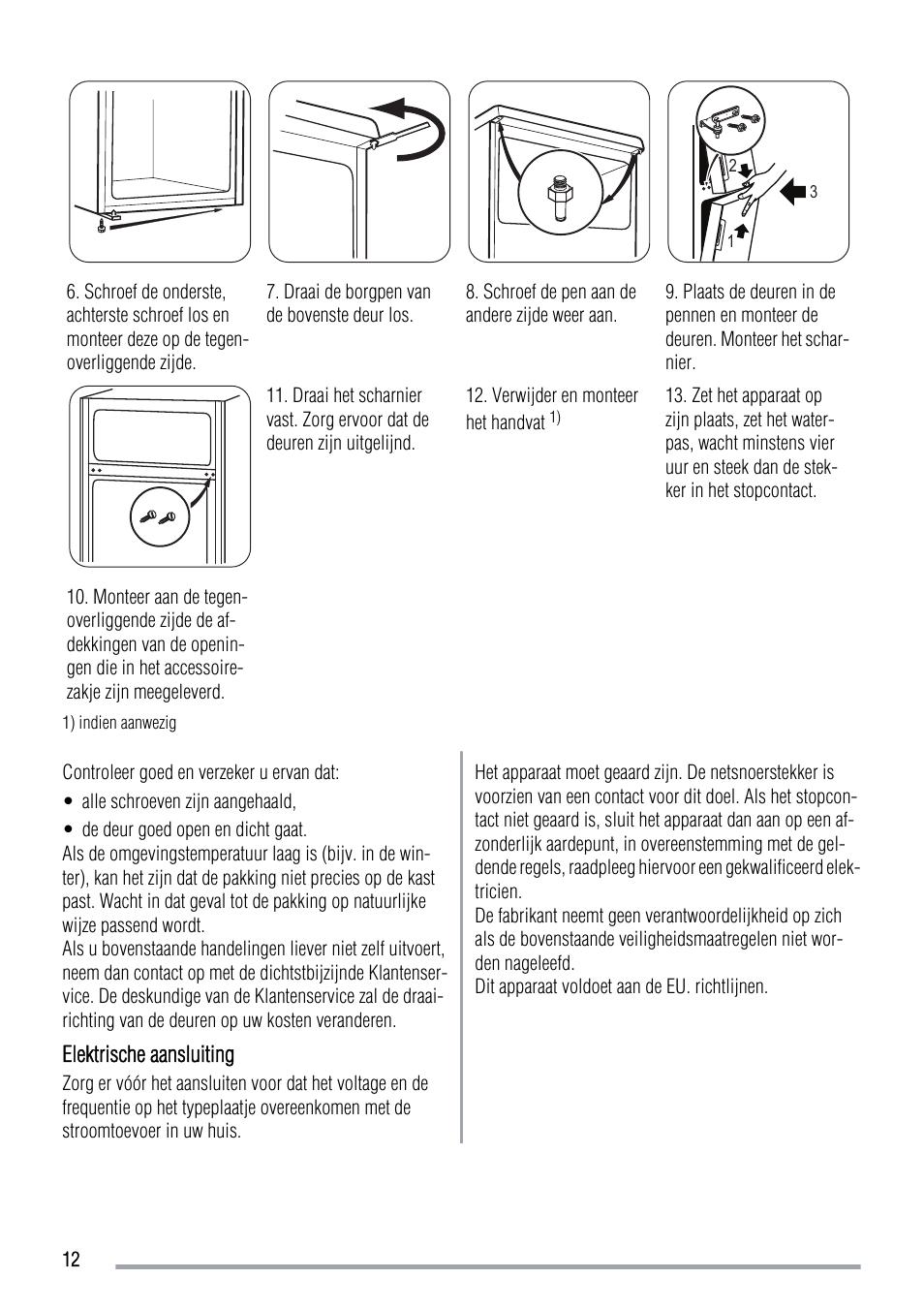 Zanussi ZRT724X User Manual | Page 12 / 52
