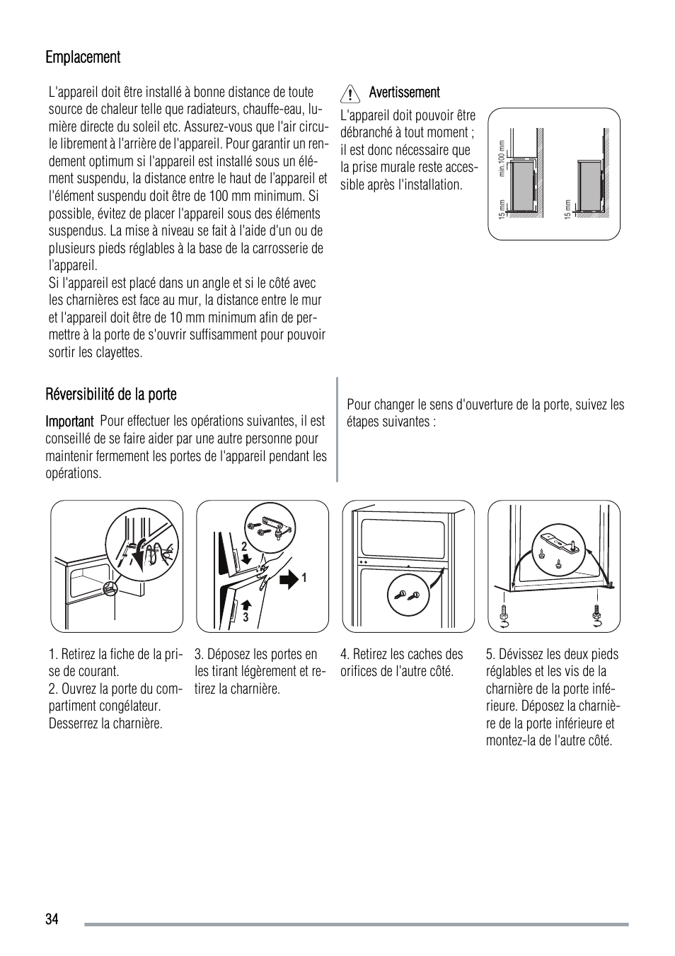 Zanussi ZRT724X User Manual | Page 34 / 52