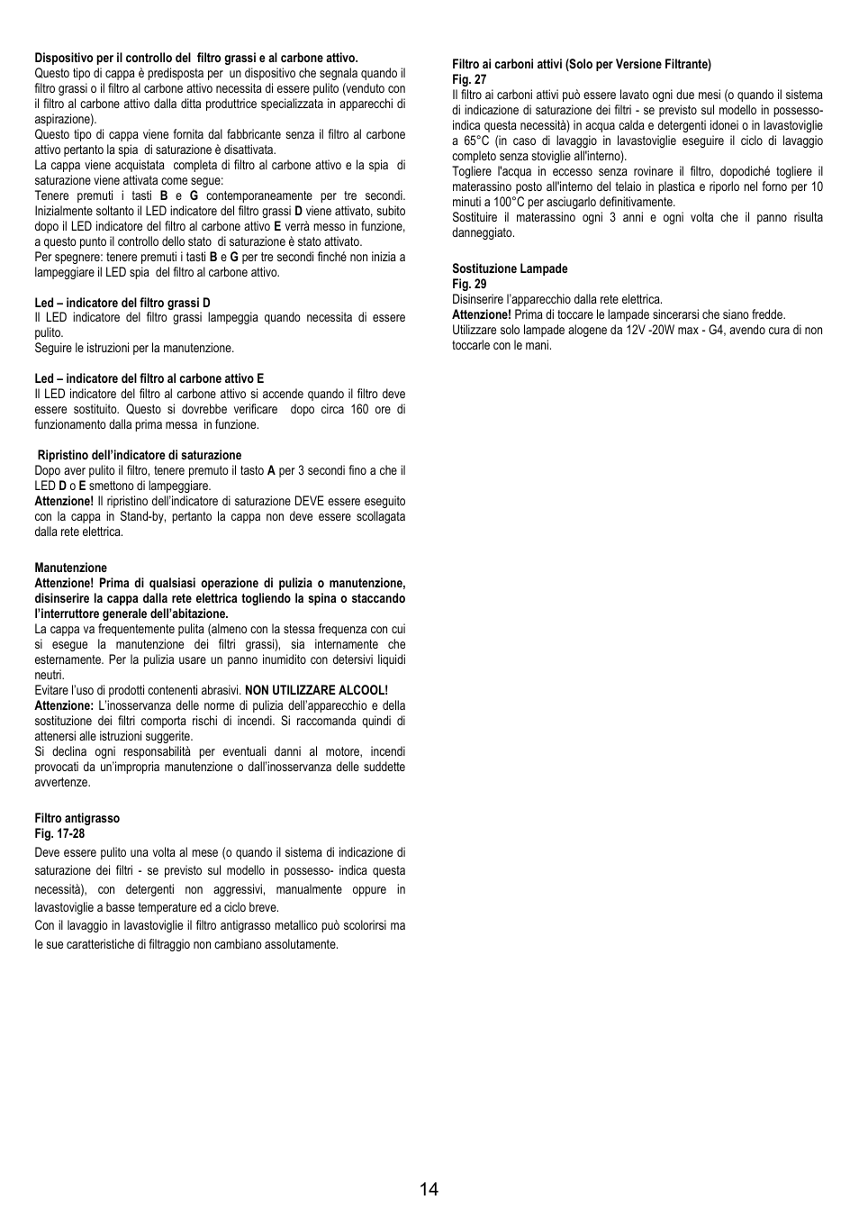 AEG DI8610-M User Manual | Page 14 / 76