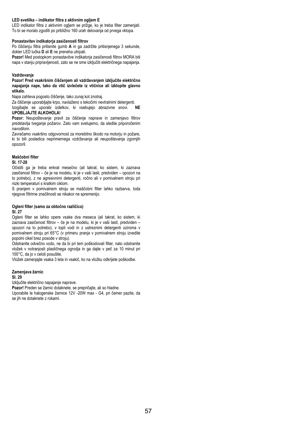 AEG DI8610-M User Manual | Page 57 / 76
