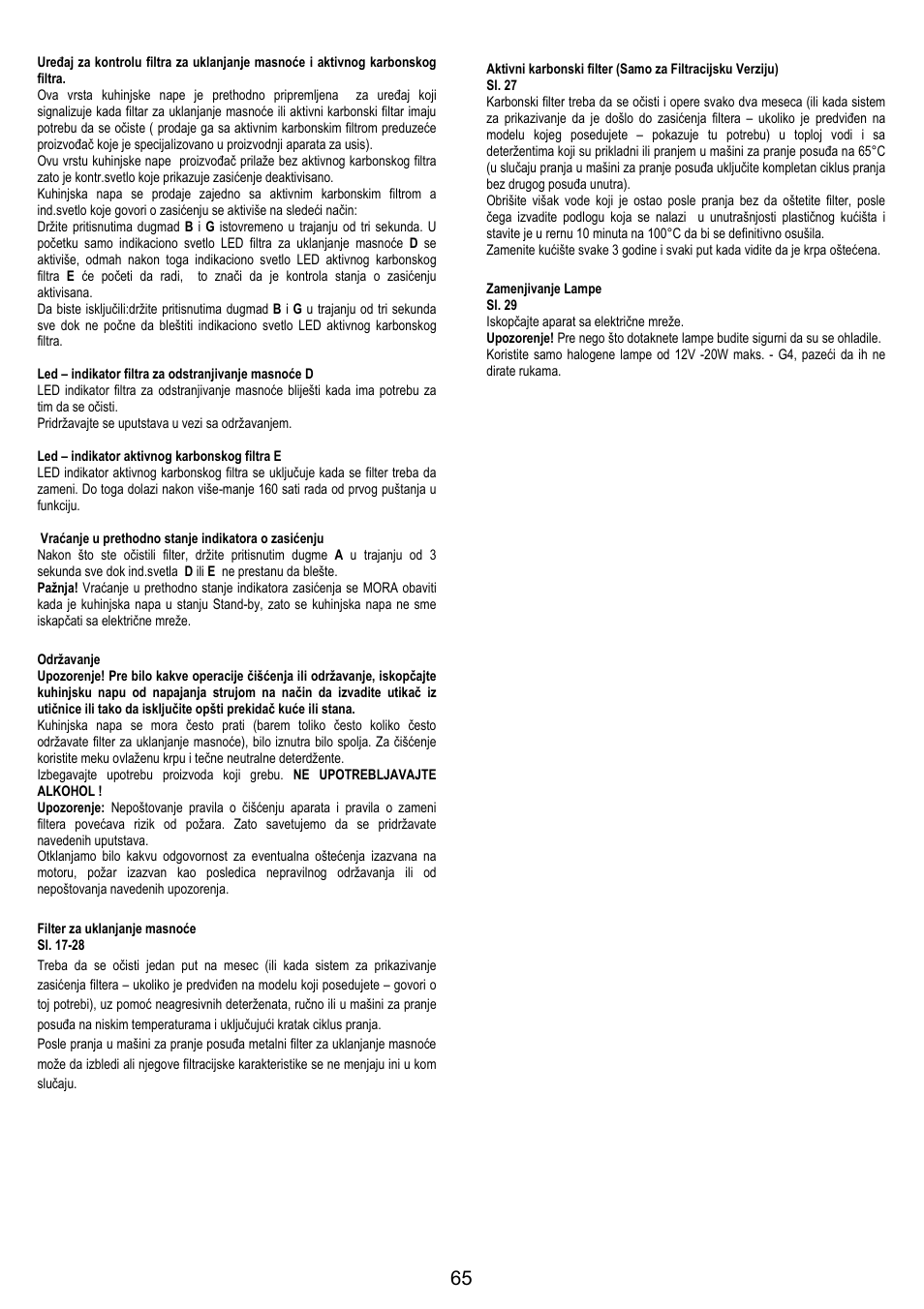 AEG DI8610-M User Manual | Page 65 / 76