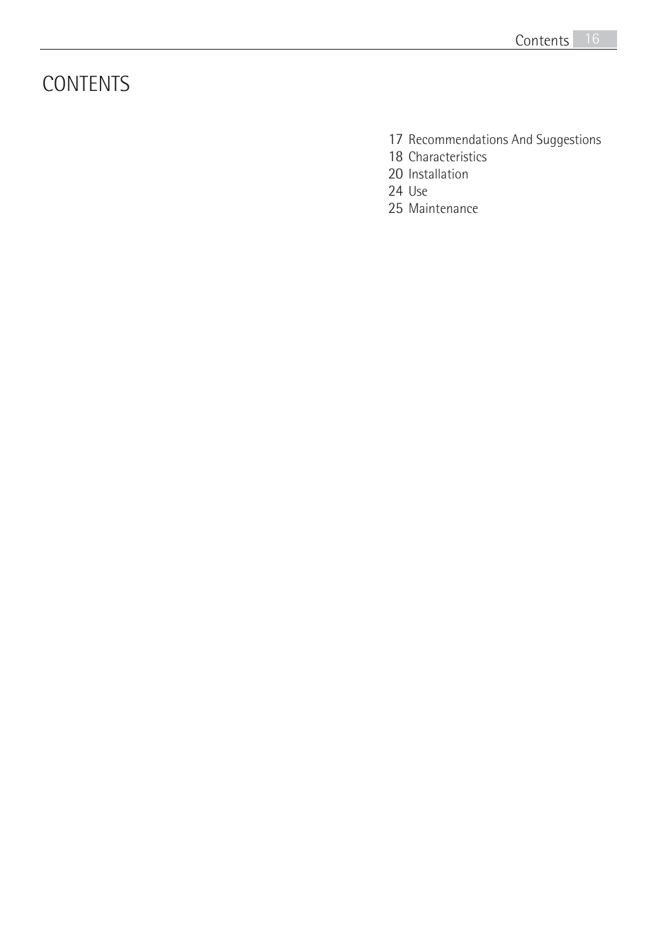 AEG DI7490-M User Manual | Page 16 / 88