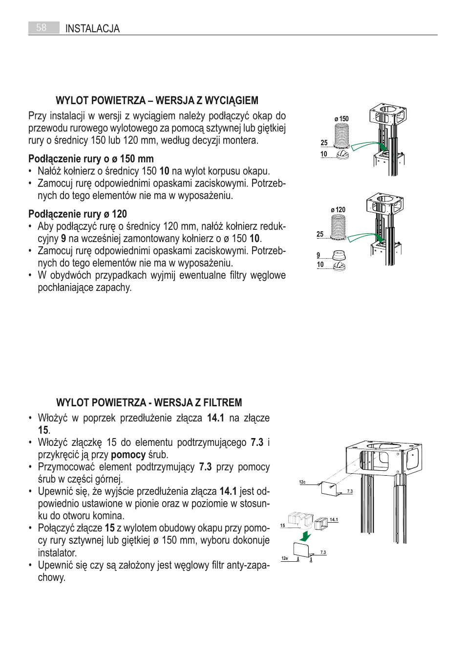 AEG DI7490-M User Manual | Page 58 / 88