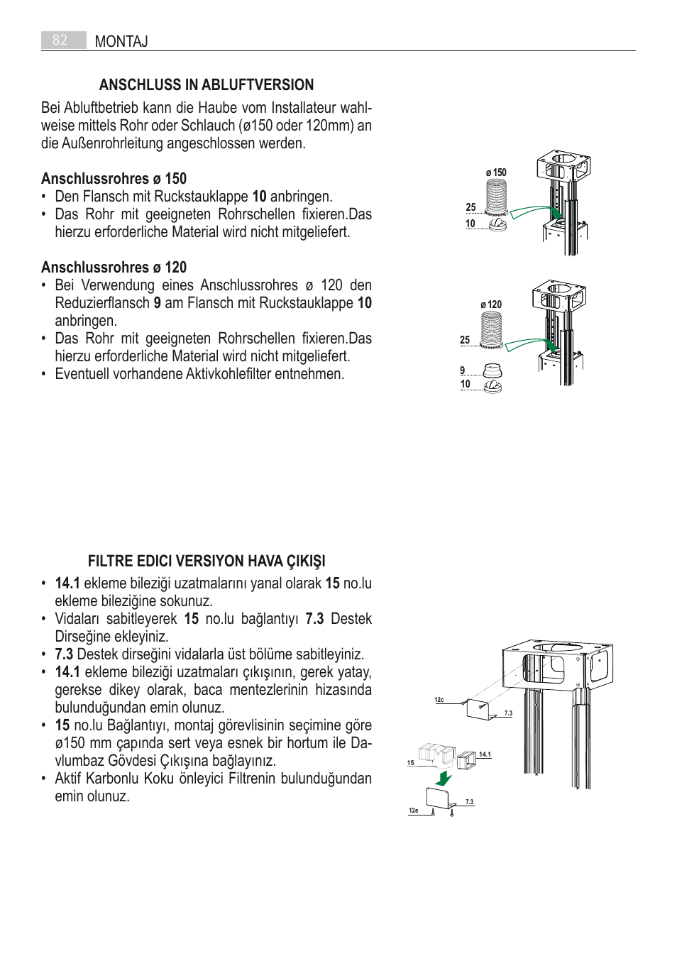 AEG DI7490-M User Manual | Page 82 / 88