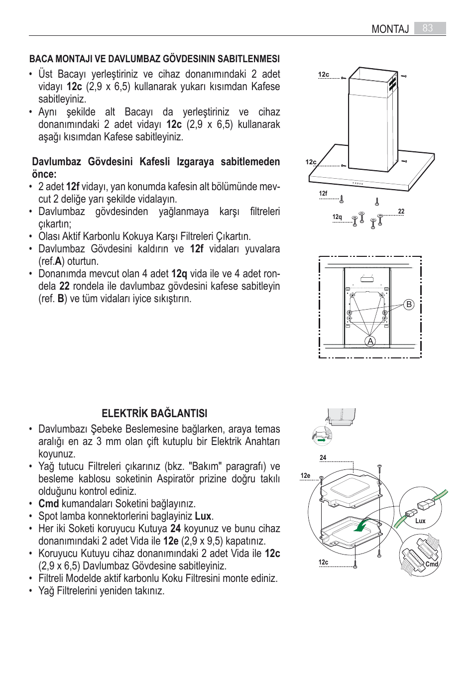 AEG DI7490-M User Manual | Page 83 / 88