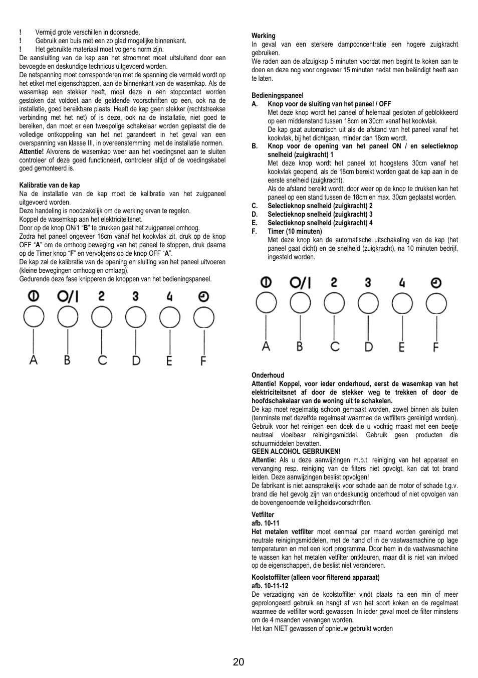 AEG DH1690-M User Manual | Page 20 / 77