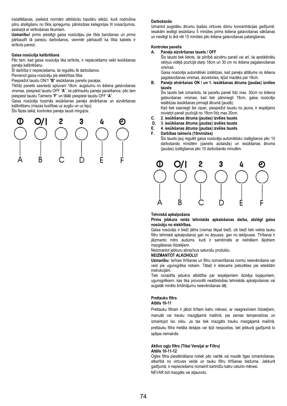 AEG DH1690-M User Manual | Page 74 / 77