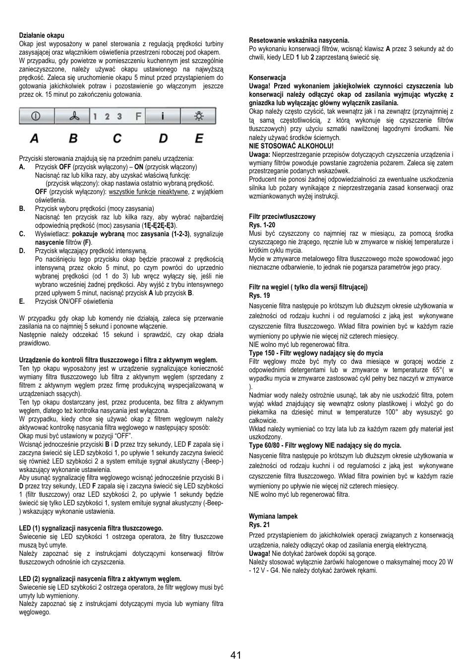 AEG DK9690-M User Manual | Page 41 / 72