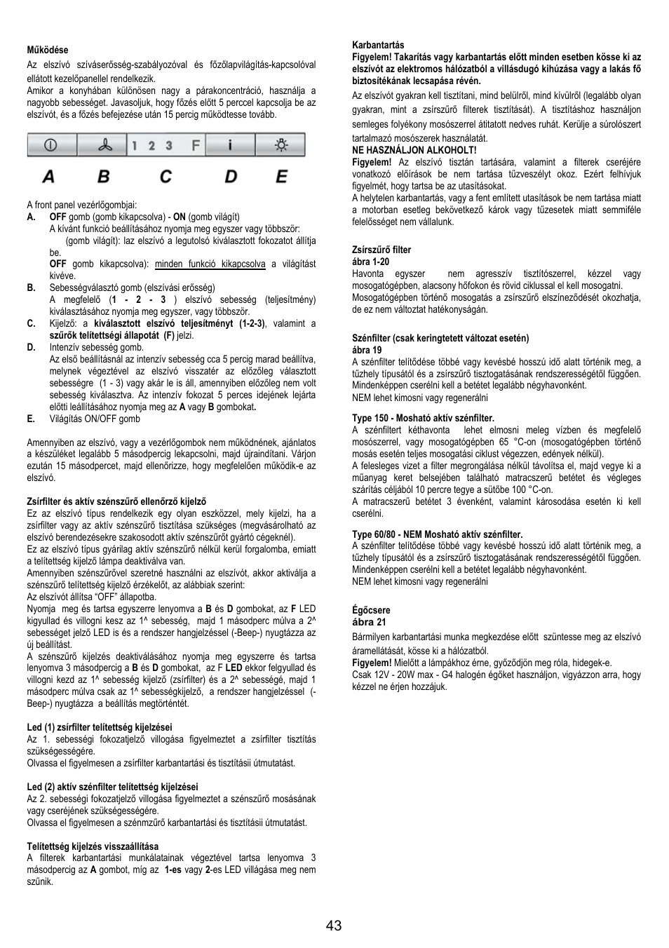 AEG DK9690-M User Manual | Page 43 / 72