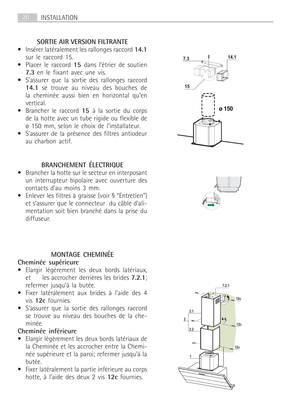 AEG DD8694-M User Manual | Page 20 / 68