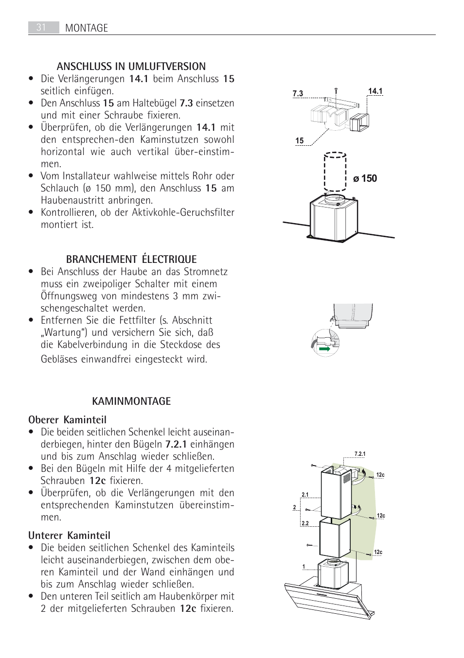AEG DD8694-M User Manual | Page 31 / 68