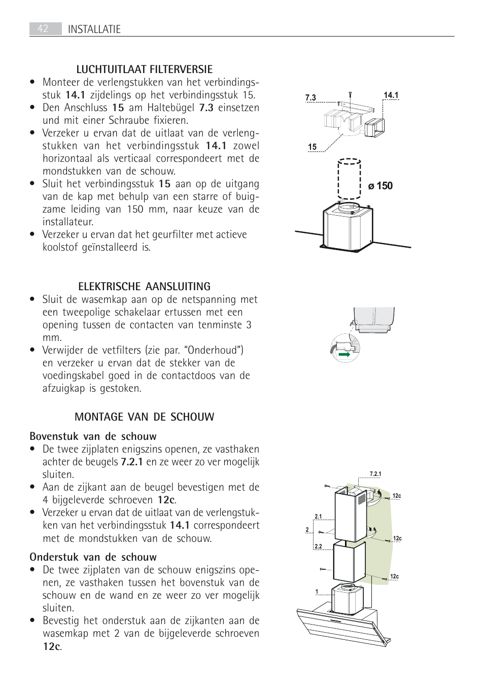 AEG DD8694-M User Manual | Page 42 / 68