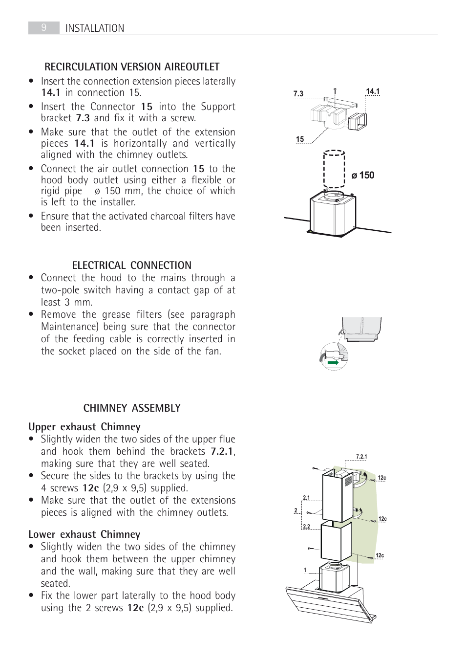 AEG DD8694-M User Manual | Page 9 / 68