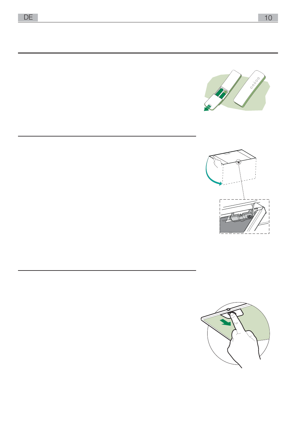 Wartung, Fettfi lter | AEG DL8590-M User Manual | Page 10 / 64