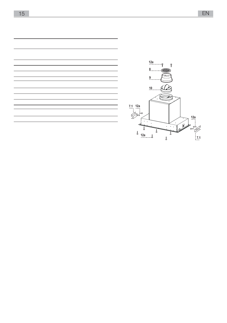 Components, 15 en | AEG DL8590-M User Manual | Page 15 / 64