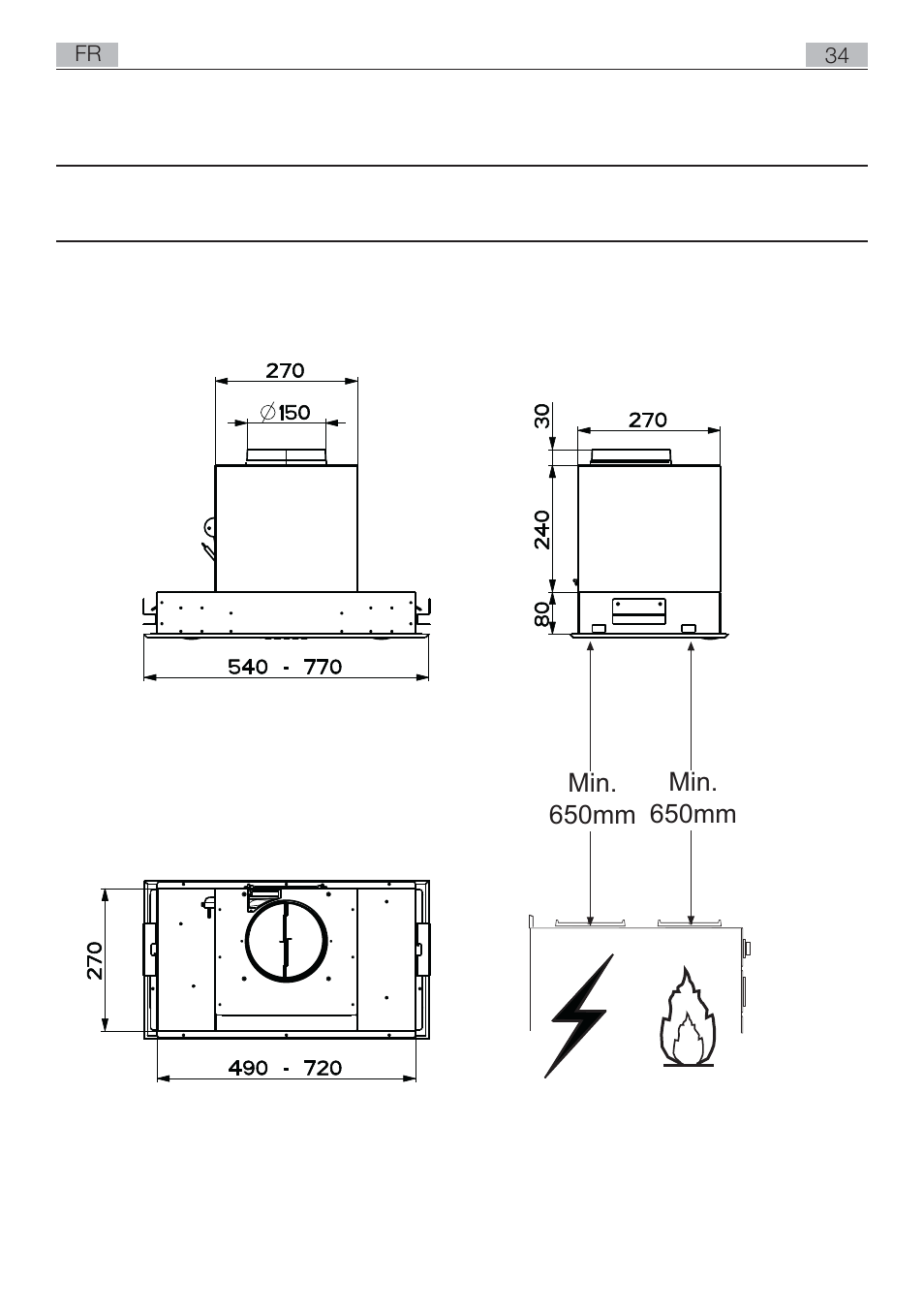 Caracteristiques | AEG DL8590-M User Manual | Page 34 / 64