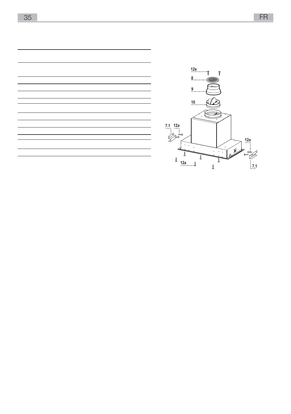 Composants, 35 fr | AEG DL8590-M User Manual | Page 35 / 64