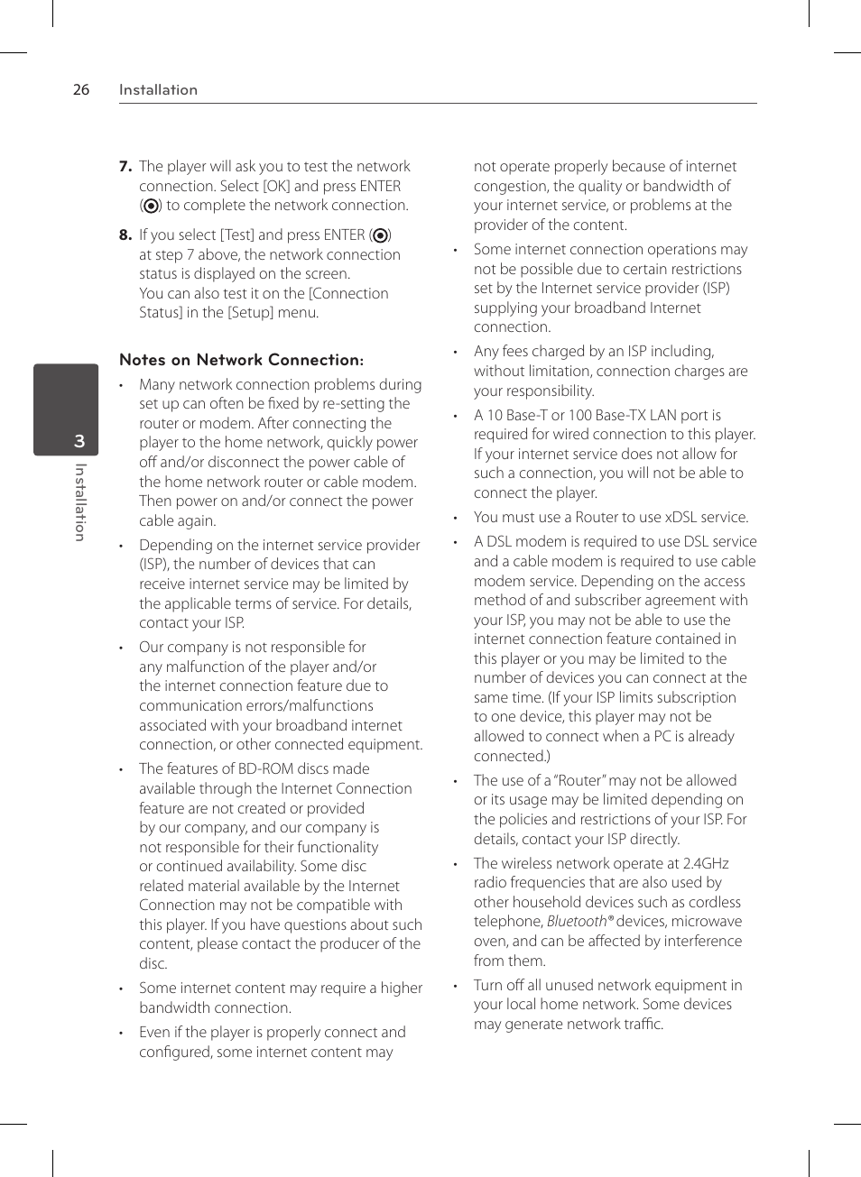 LG HR570S User Manual | Page 26 / 112