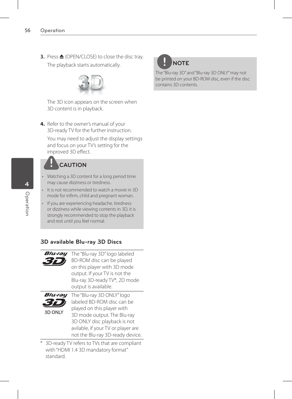 LG HR570S User Manual | Page 56 / 112