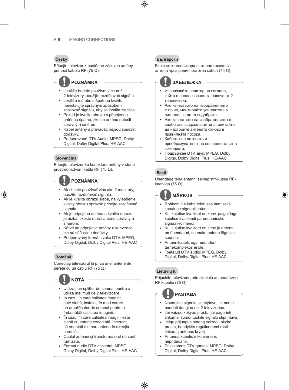 LG 32LB5700 User Manual | Page 11 / 395