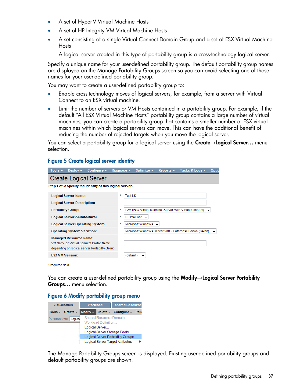 HP Matrix Operating Environment Software User Manual | Page 37 / 99
