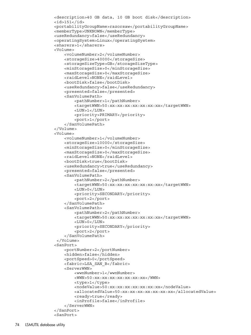 HP Matrix Operating Environment Software User Manual | Page 74 / 99