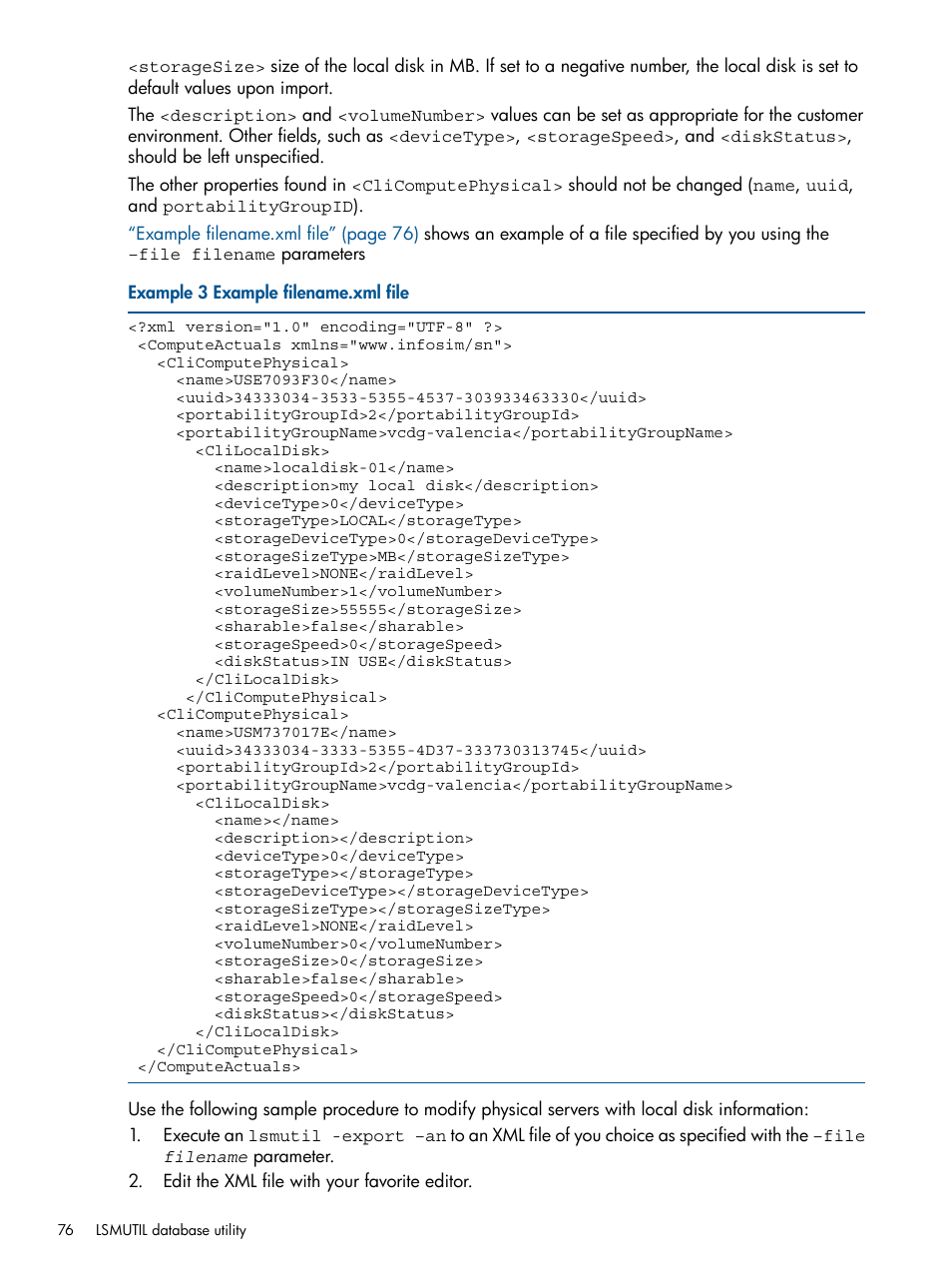 HP Matrix Operating Environment Software User Manual | Page 76 / 99