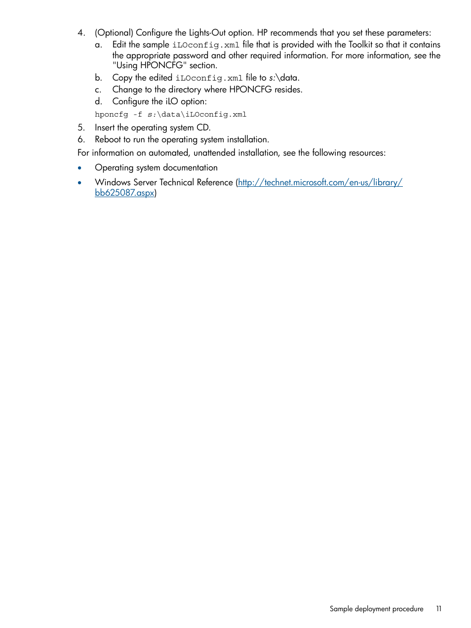 HP ProLiant DL380 Server User Manual | Page 11 / 67