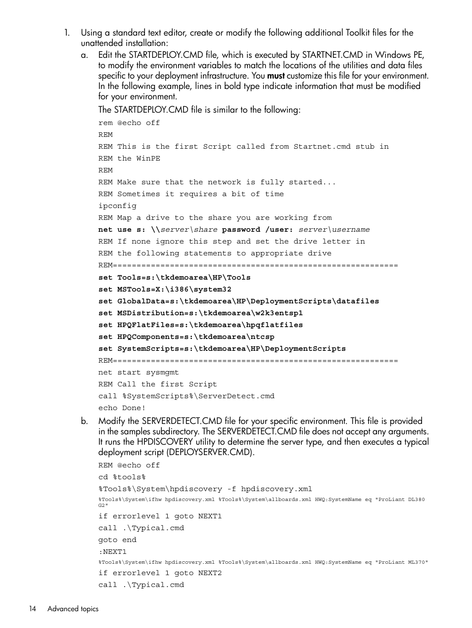 HP ProLiant DL380 Server User Manual | Page 14 / 67