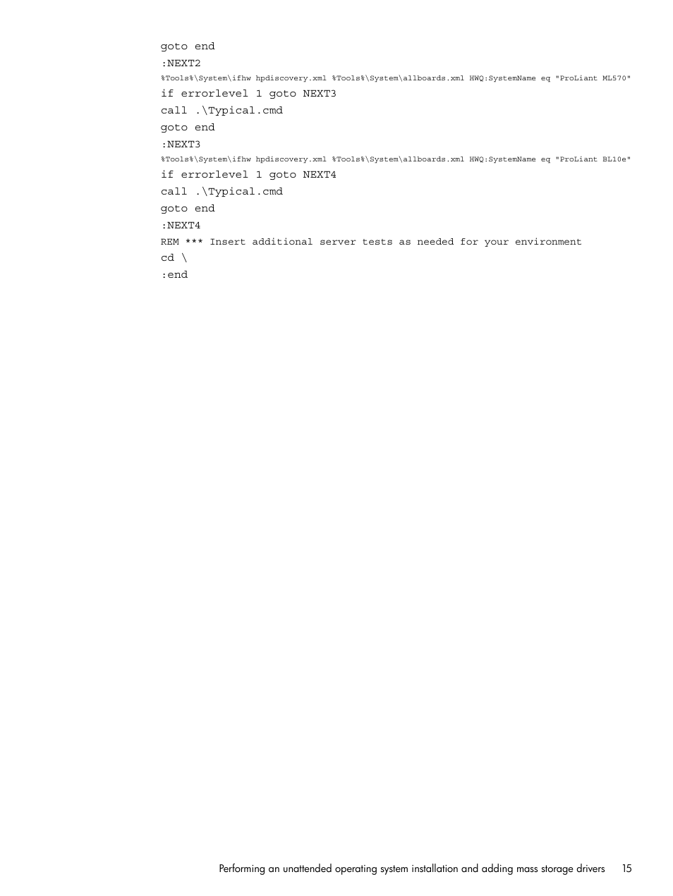 HP ProLiant DL380 Server User Manual | Page 15 / 67