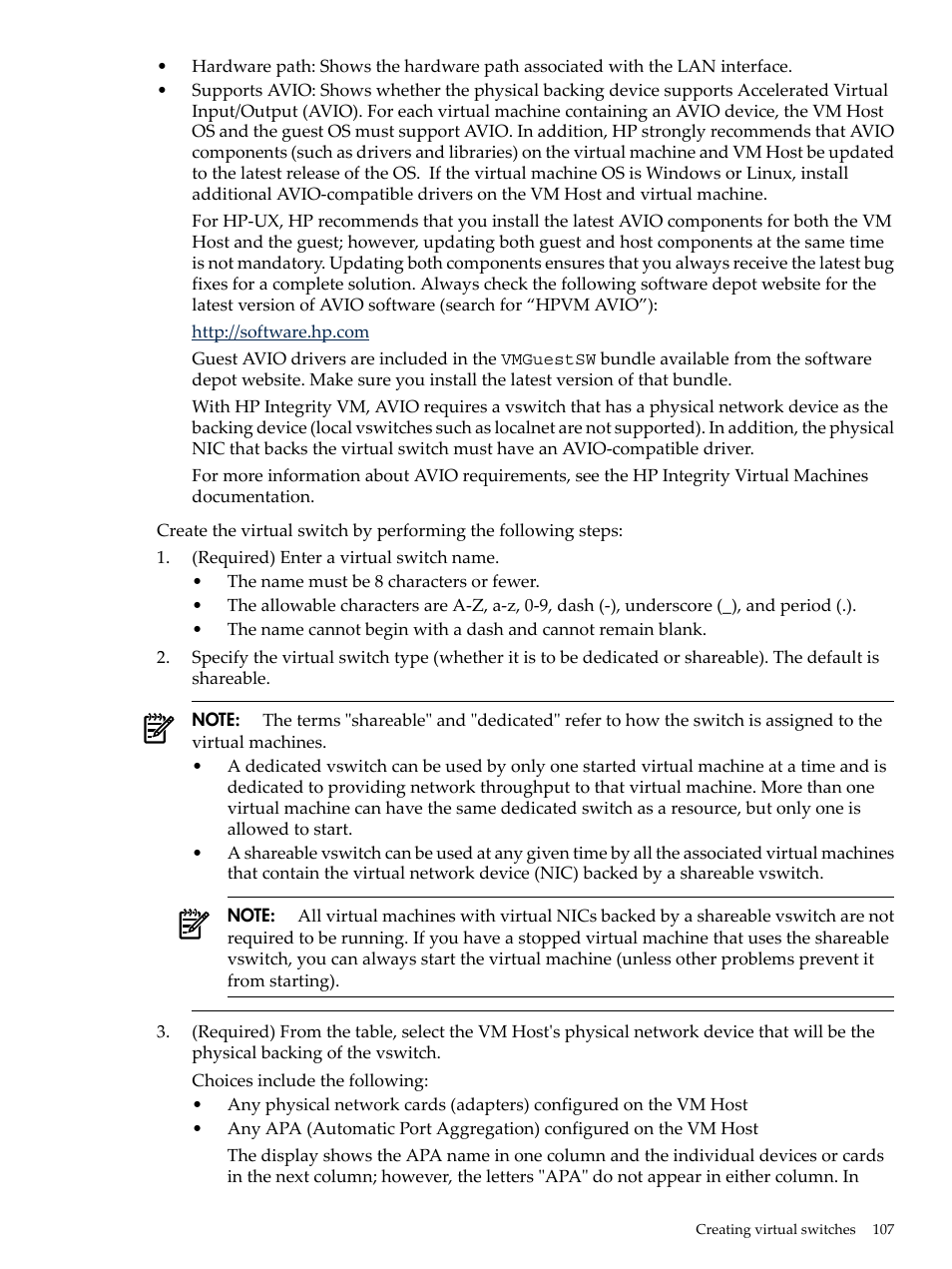 HP Matrix Operating Environment Software User Manual | Page 107 / 138