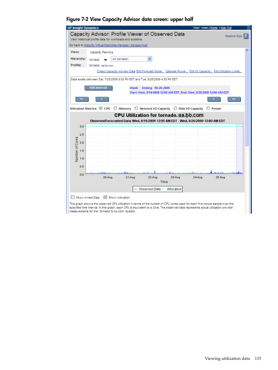 HP Matrix Operating Environment Software User Manual | Page 115 / 138
