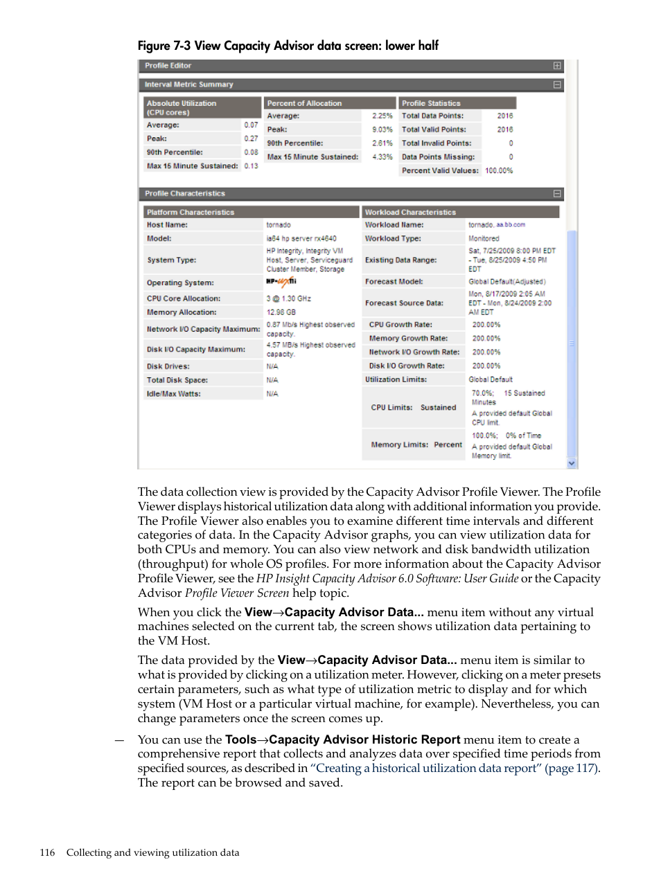 HP Matrix Operating Environment Software User Manual | Page 116 / 138