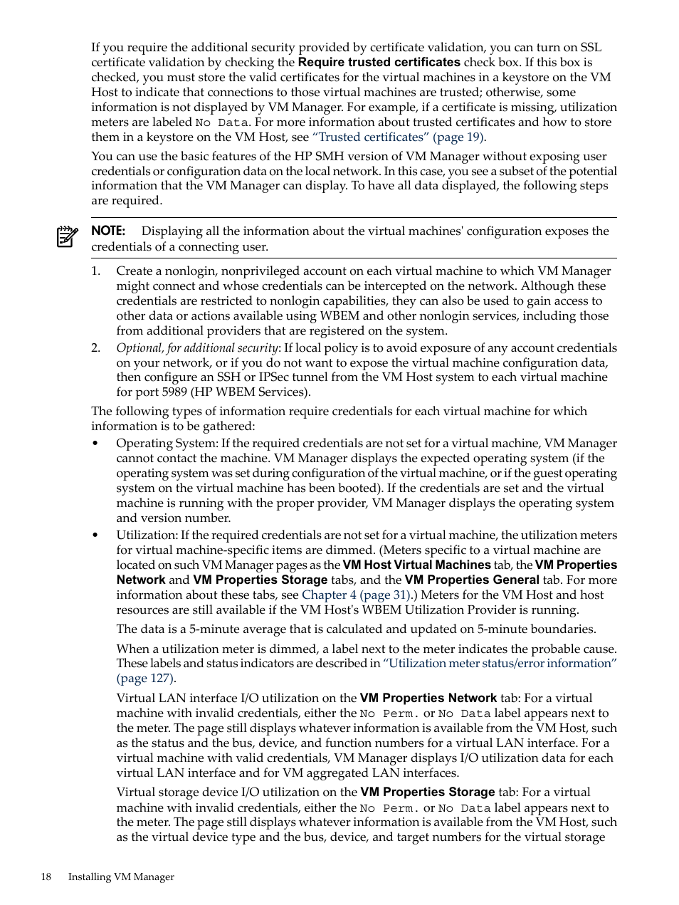 HP Matrix Operating Environment Software User Manual | Page 18 / 138