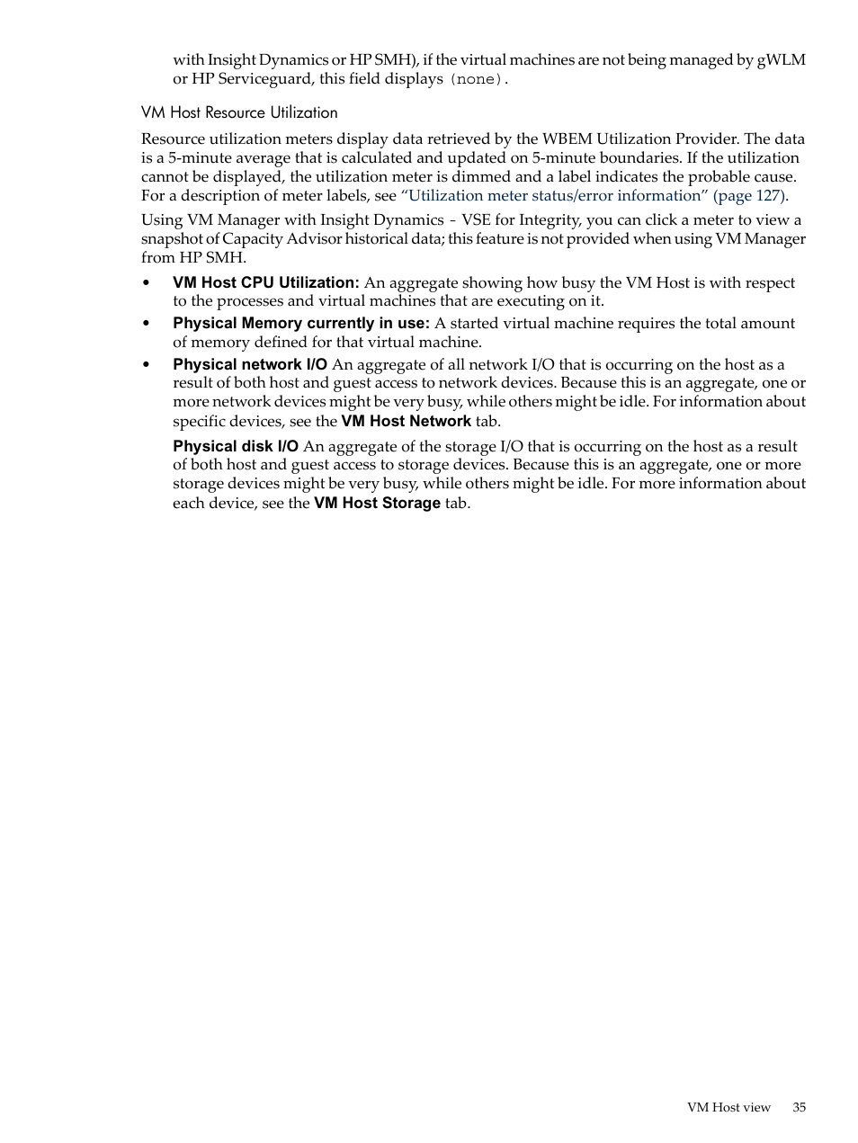 HP Matrix Operating Environment Software User Manual | Page 35 / 138