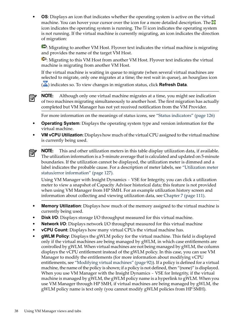 HP Matrix Operating Environment Software User Manual | Page 38 / 138