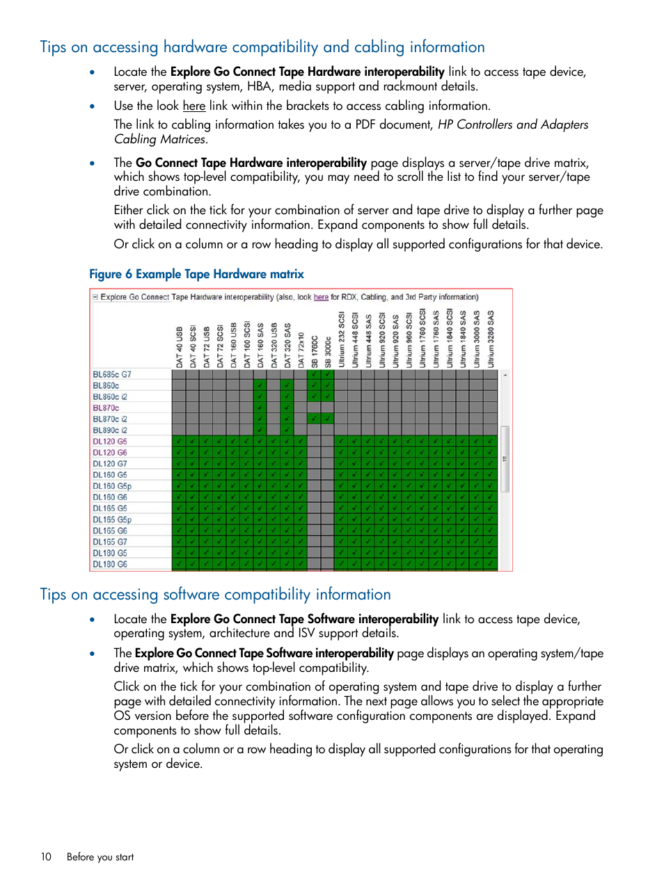 HP StoreEver Ultrium Tape Drives User Manual | Page 10 / 61