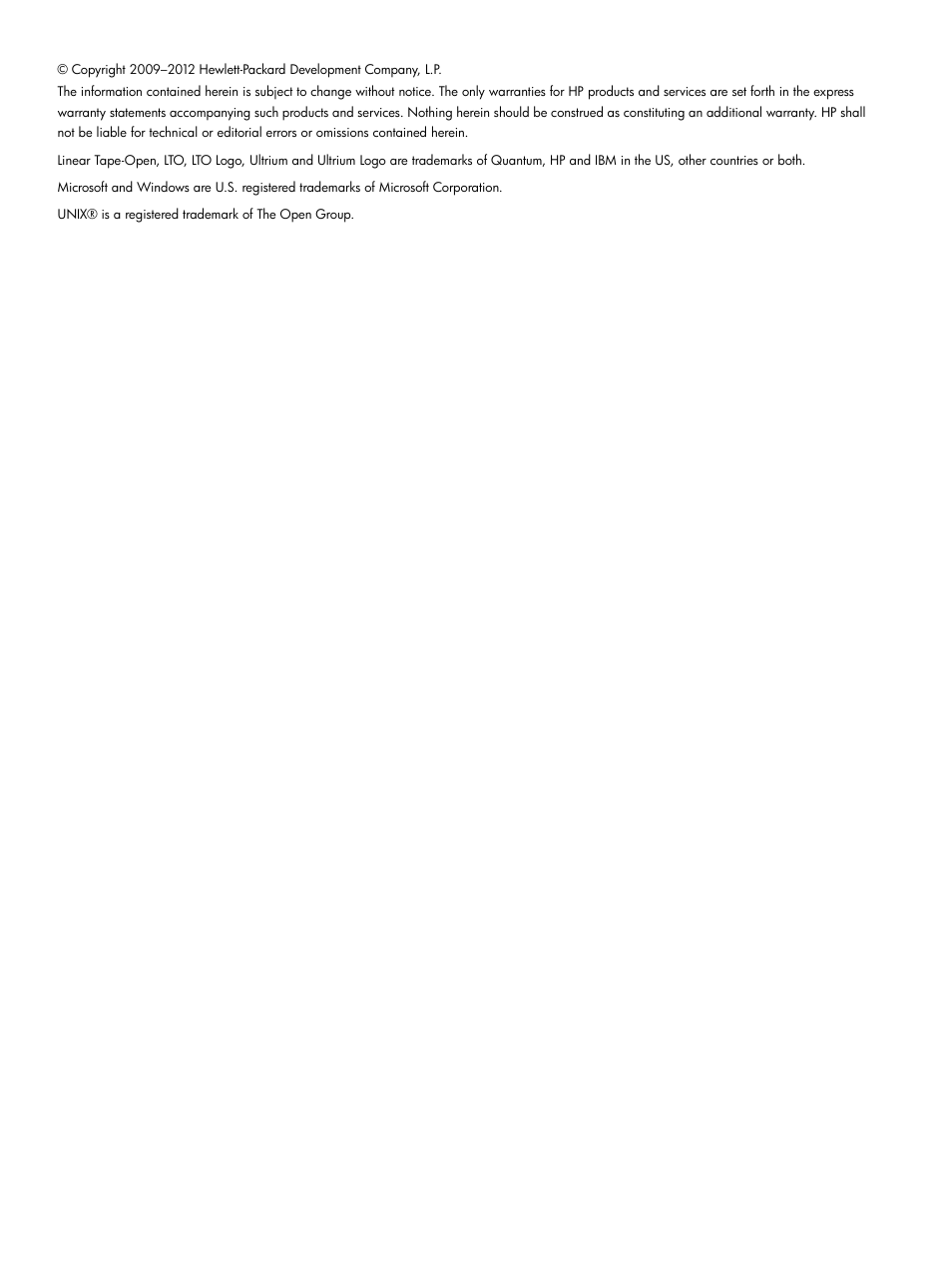 HP StoreEver Ultrium Tape Drives User Manual | Page 2 / 61
