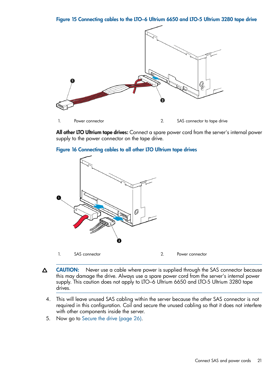 HP StoreEver Ultrium Tape Drives User Manual | Page 21 / 61